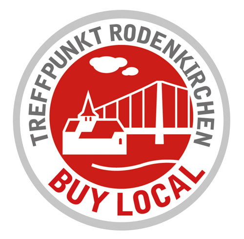Logo Treffpunkt Rodenkirchen, buy local, Alius Goldschmiede 
